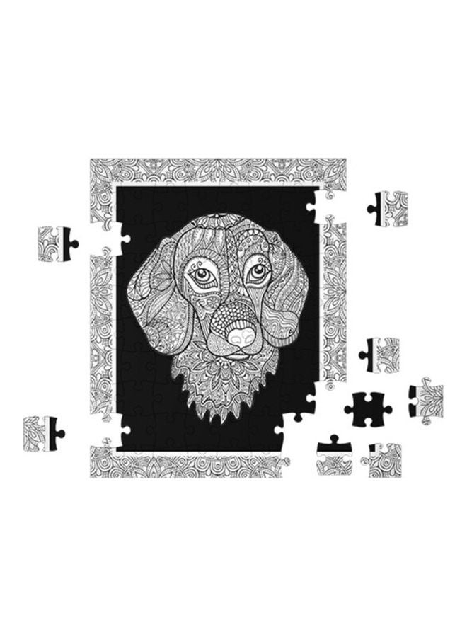 فلفي بي أحجية تلوين بتصميم كلب من 60 قطعة - Image 3