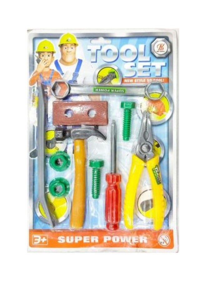 10-Piece Carpenter Game Accessories Set Tools