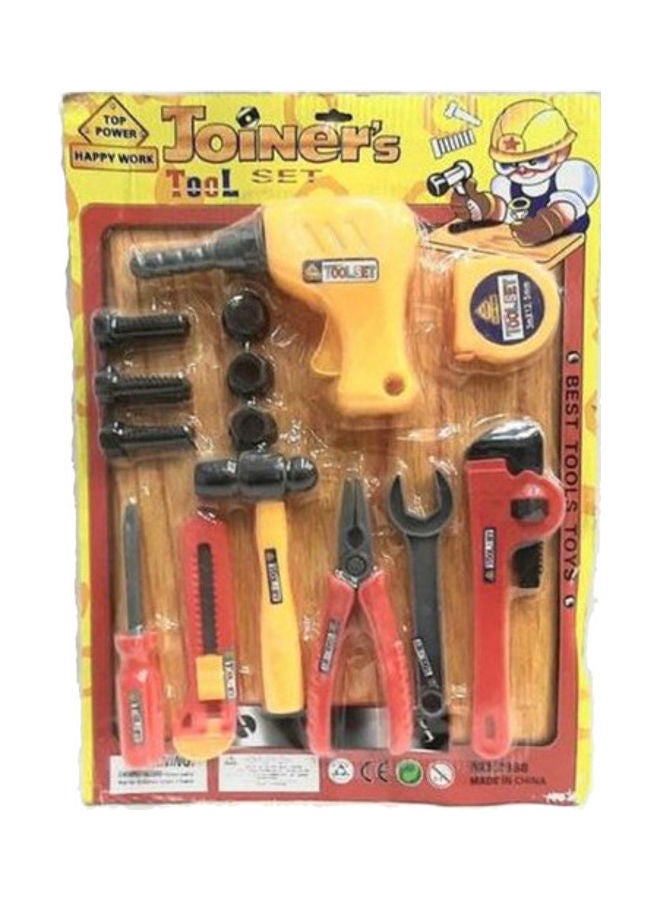 12-Piece Carpenter Game Accessories Set Tools