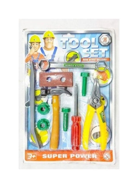 10-Piece Carpenter Game Accessories Set Tools