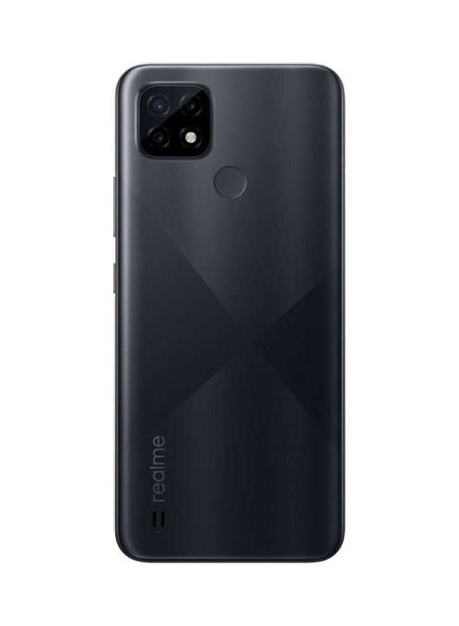 ريل مي هاتف C21 ثنائي الشريحة بشاشة مقاس 6.5 بوصة, ذاكرة رام سعة 4 جيجابايت وذاكرة روم سعة 64 جيجابايت ويدعم تقنية 4G LTE بلون أسود كروس - إصدار عالمي - Image 3