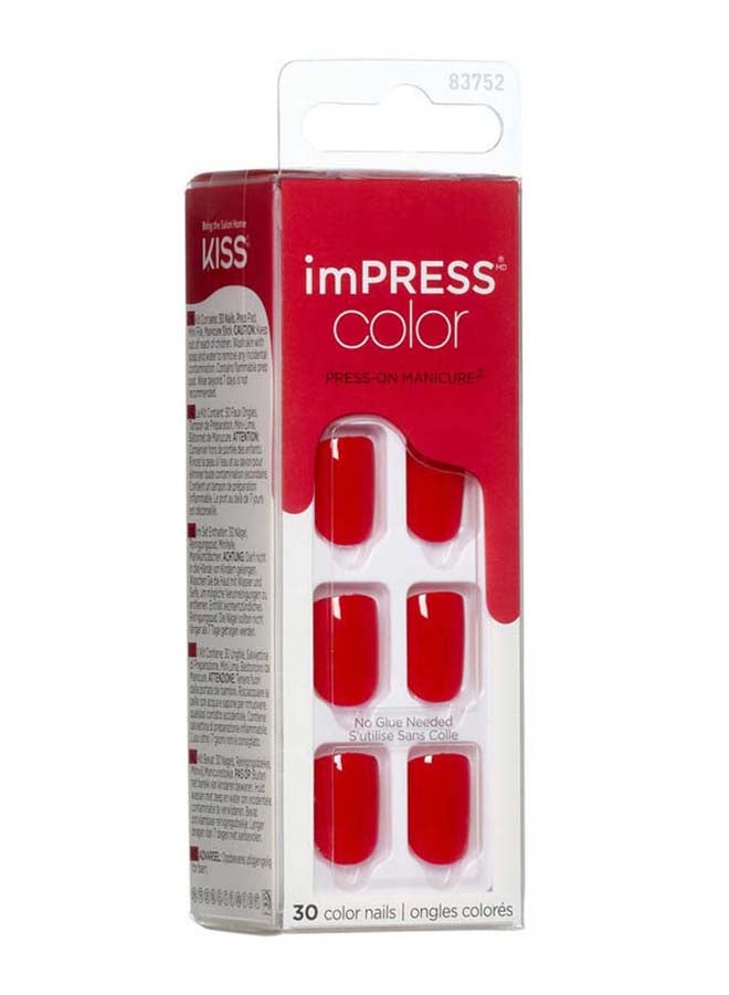 KISS - Impress Color Nails Reddy Or Not - Image 1
