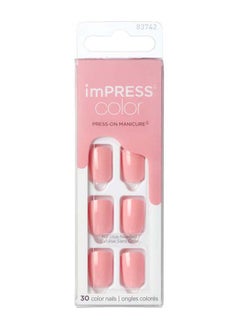 KISS Impress Color Nails Pretty Pink  - Image 1
