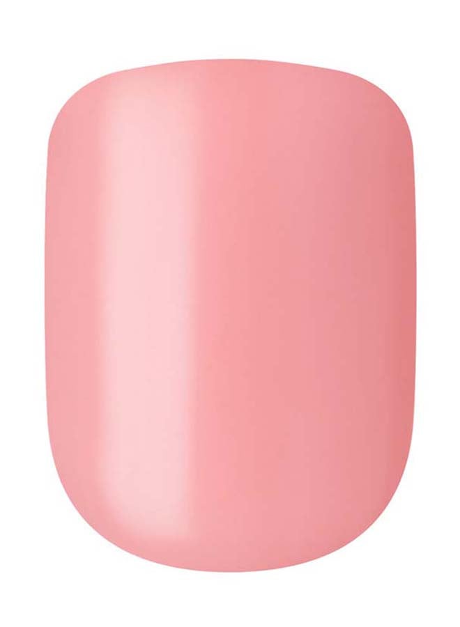 KISS Impress Color Nails Pretty Pink  - Image 5