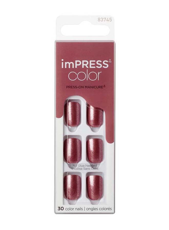 KISS Impress Color Nails Peanut Pink - Image 1