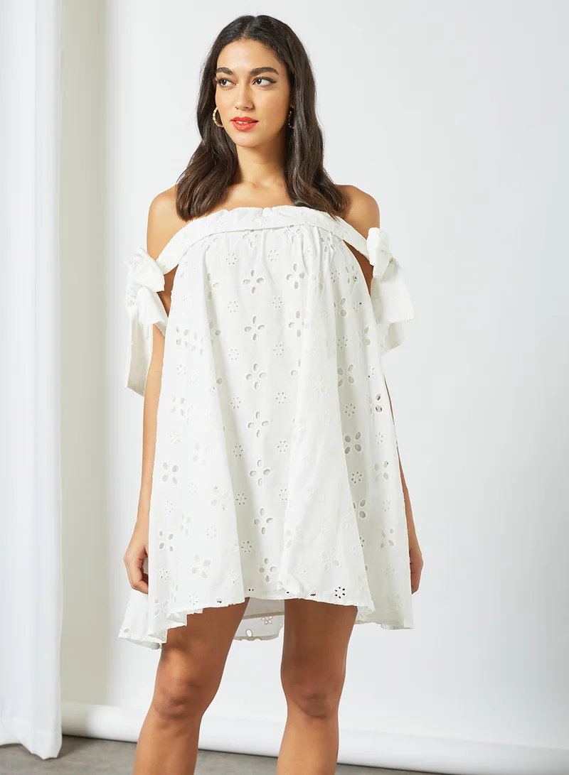 Finders Keepers Broderie Dress