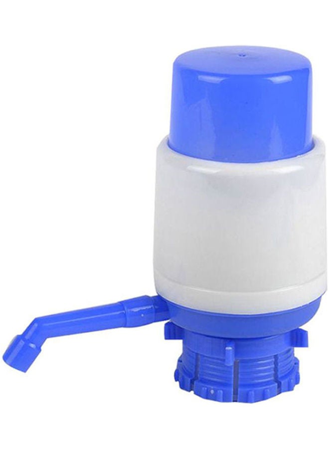 Hand Press Pump For Water Dispenser Blue-White  - Image 1