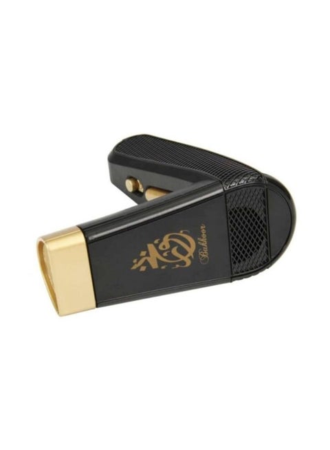 Electronic Car Air Freshener - Incense Burner Black/Gold