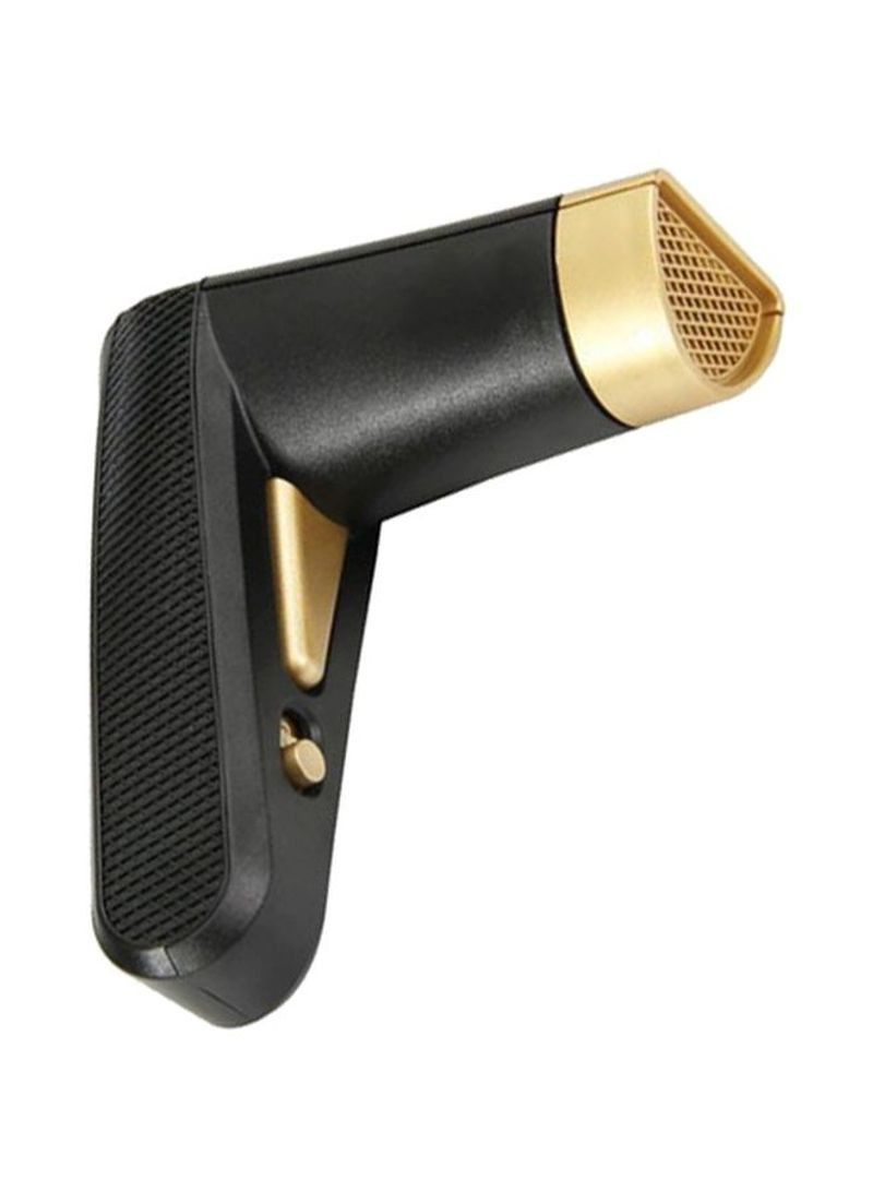 Bukhoor Electronic Car Air Freshener - Incense Burner Black/Gold  - Image 4
