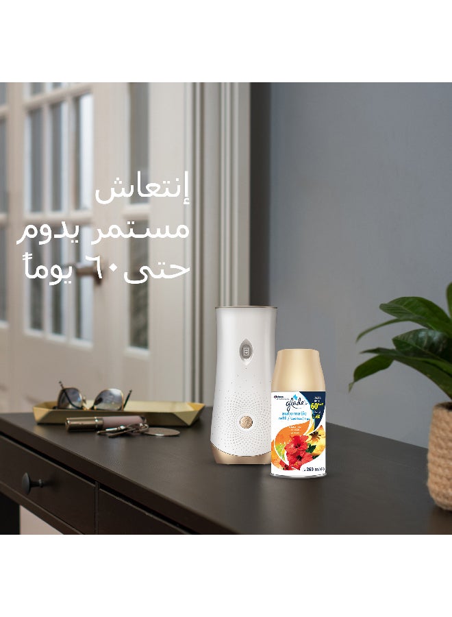 جليد عبوة إعادة تعبئة أوتوماتيكية للبخاخ برائحة النسيم الاستوائي 269ملليلتر  - Image 4