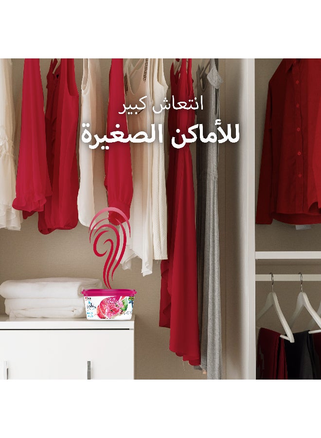 جليد - معطر جو منزلي ميني جل بعبق الورد والتوت البري 70جرام - Image 1
