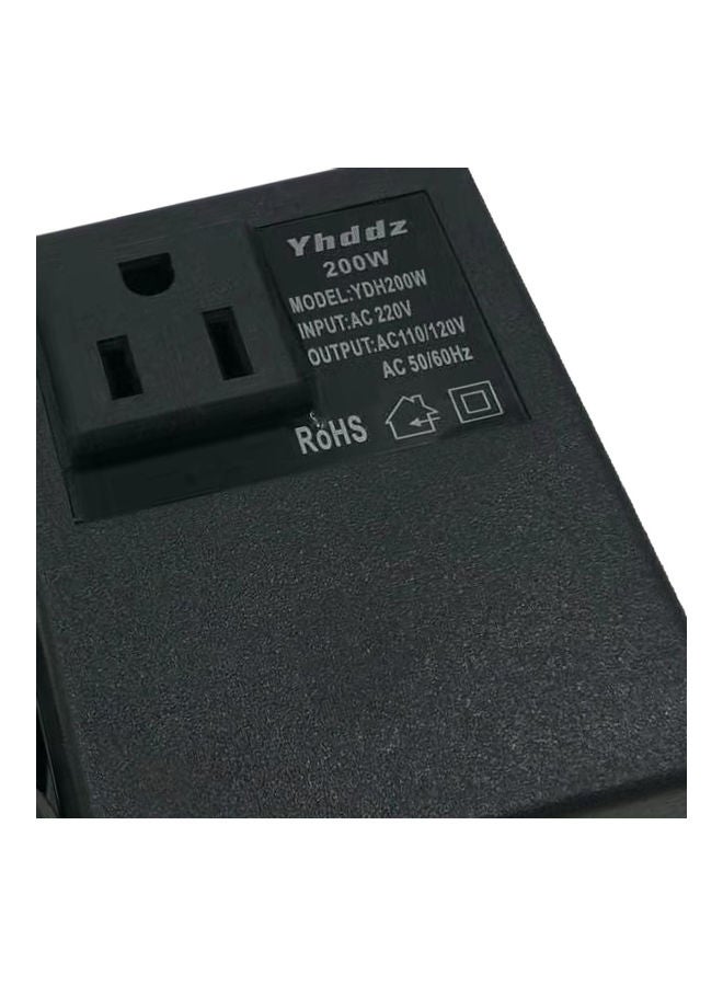 Intelligent Efficient Voltage Converter Black  - Image 4