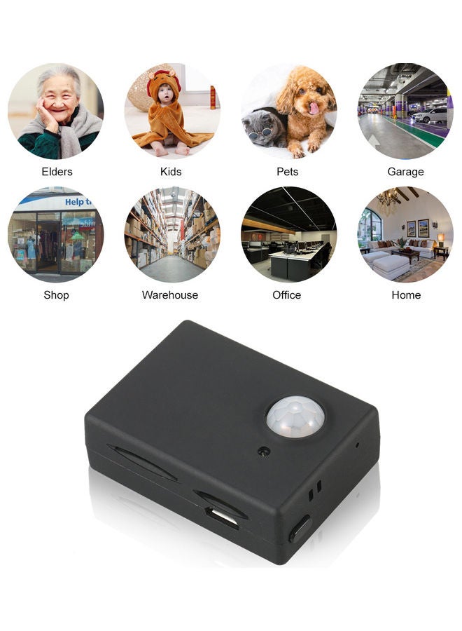 PIR Motion Sensor Alarm Black  - Image 4