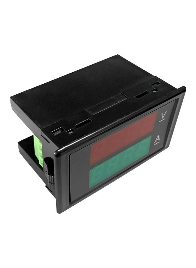 Digital Voltmeter Ammeter Black