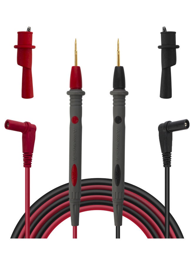 Electronic Test Probe Red/Black 