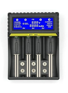 Multi-Functional Battery Charging Device Black