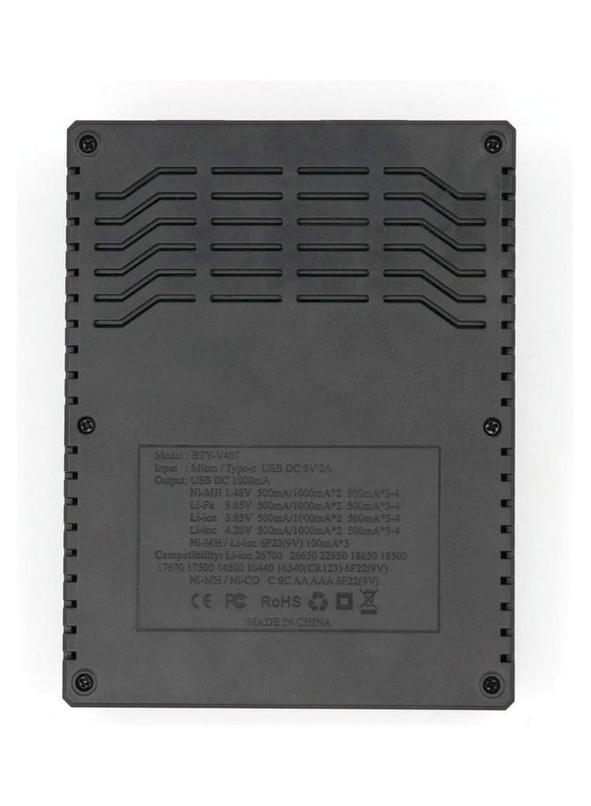 Generic - Multi-Functional Battery Charging Device Black - Image 1