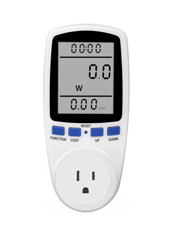 US Plug Energy Monitor White  - Image 1