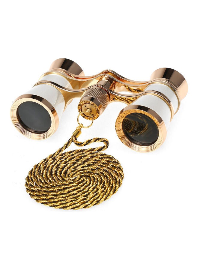KKmoon 3x Vintage Opera Glasses Mini Theater Binoculars with Lanyard  - Image 1