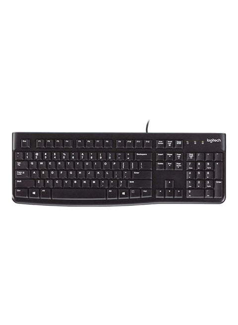 Wired Keyboard & Mouse Black