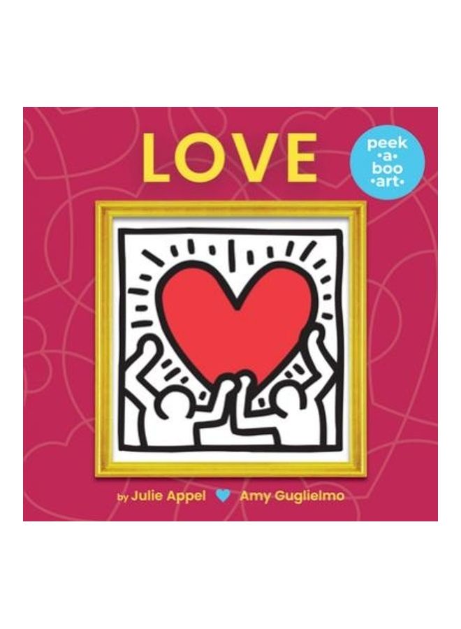 Love Peek A Boo Art Paperback English by Amy Guglielmo - 2020