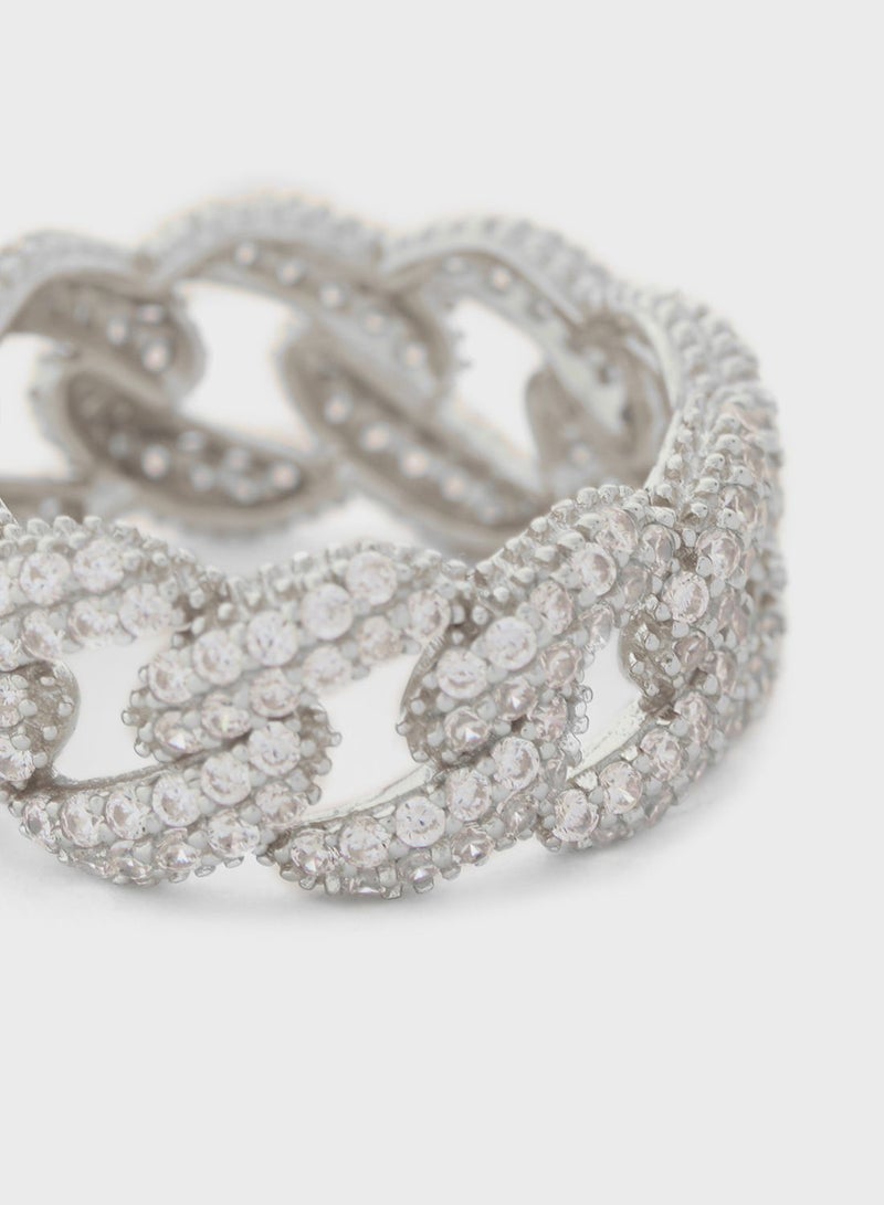 مايكل كورس خاتم كاجوال مرصع بالأحجار - Image 2