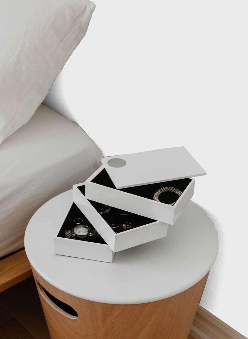 امبرا صندوق تخزين المجوهرات بتصميم مغزلي  - Image 3