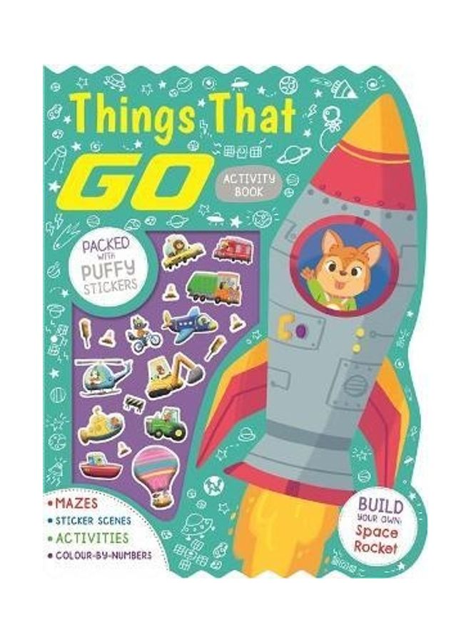 Things That Go Activity Book Paperback English by Igloo Books