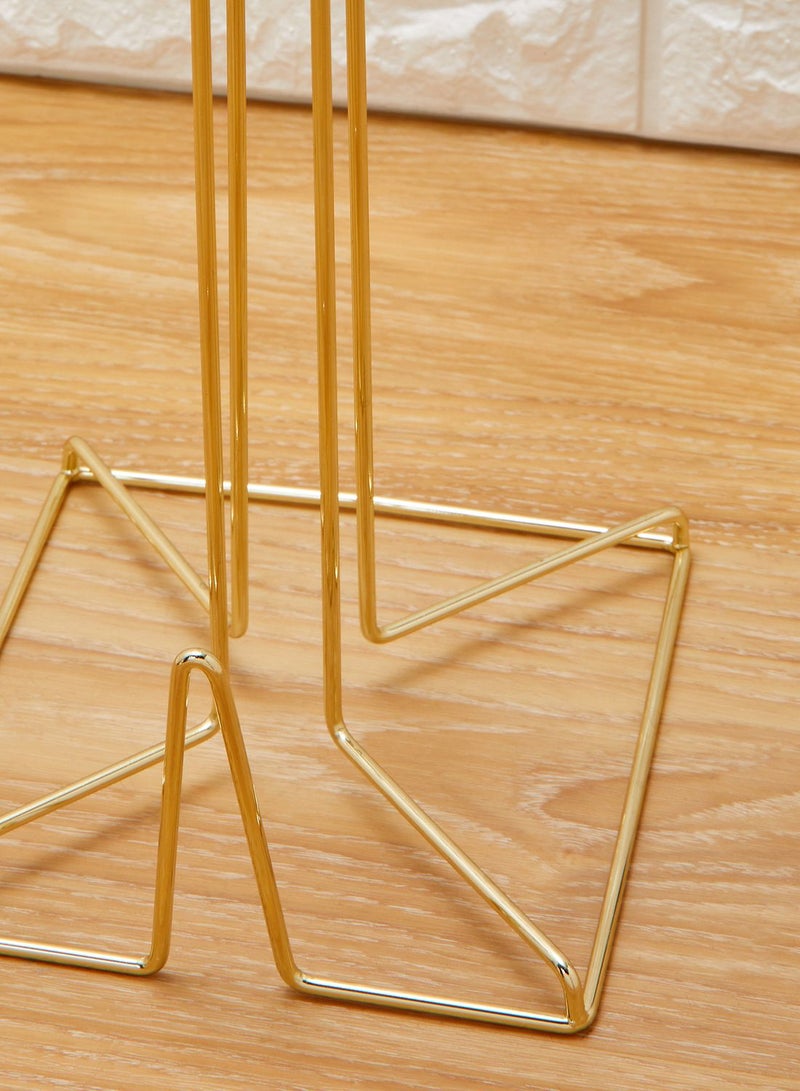 بريمير حامل لفائف مناديل المطبخ ذهبي OS - Image 3