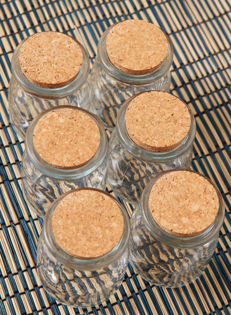 Premier 6 Storage Jars Set Clear OS - Image 2