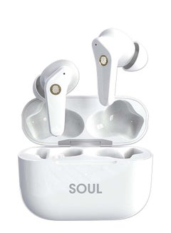 Xcell Soul 4PRO with Active Noice Cancellation, Dual Mics, Wireless Earbuds Bluetooth 5.1, IPX5 Splash & Sweat Resistance, Google & Siri support, compatible with Apple iPhone, Samsung White  - Image 2