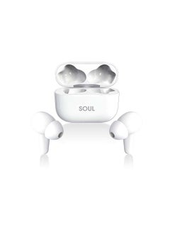 Xcell Soul 4PRO with Active Noice Cancellation, Dual Mics, Wireless Earbuds Bluetooth 5.1, IPX5 Splash & Sweat Resistance, Google & Siri support, compatible with Apple iPhone, Samsung White  - Image 4