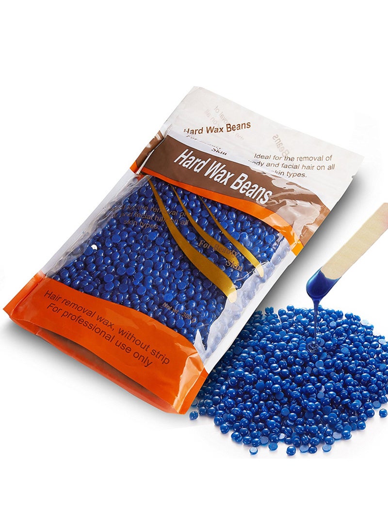 ماكينة إزالة شمع الشعر + حبيبات شمع متنوعة + سباتولا متعدد الألوان - Image 5