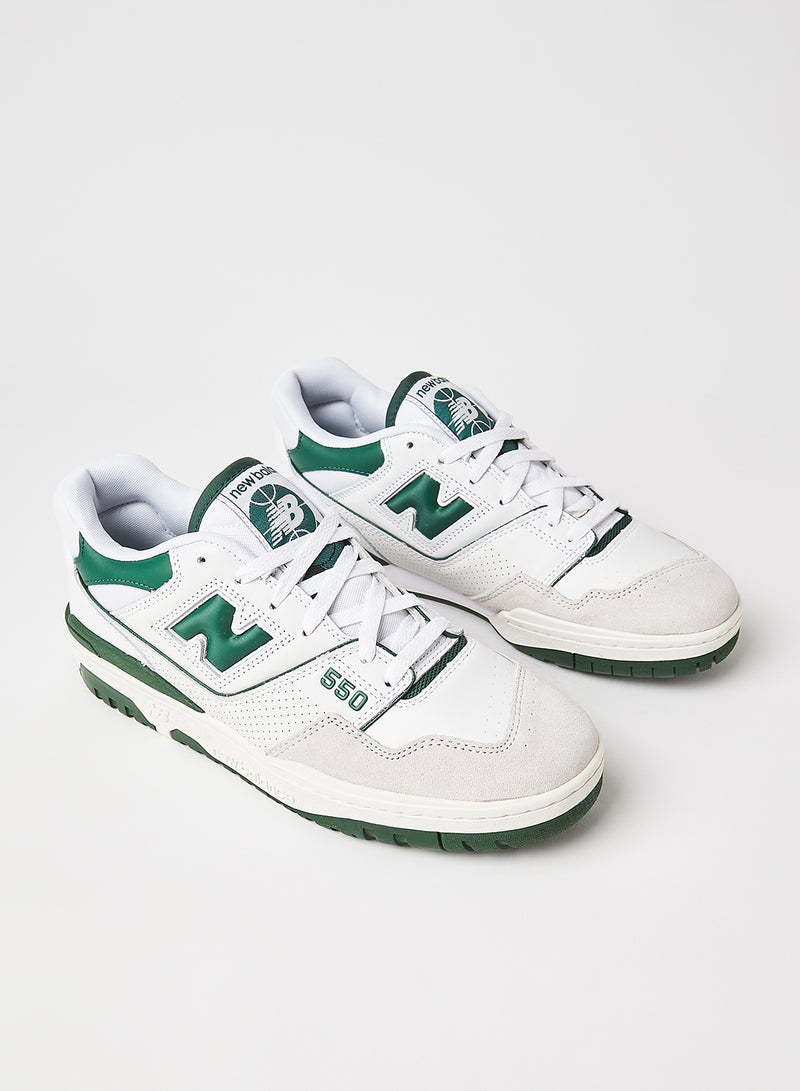 New Balance - BB550 Sneakers White/Green - Image 1