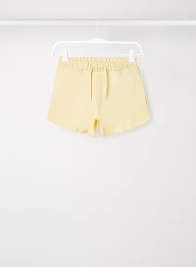 NAME IT Kids/Teen Elasticated Sweat Shorts Yellow