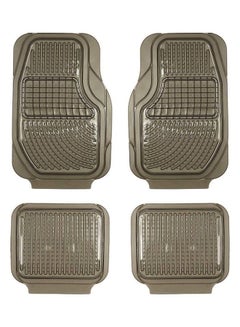 LP 4-Piece Durable Washable Contour Car Floor Mat Set  - Image 1