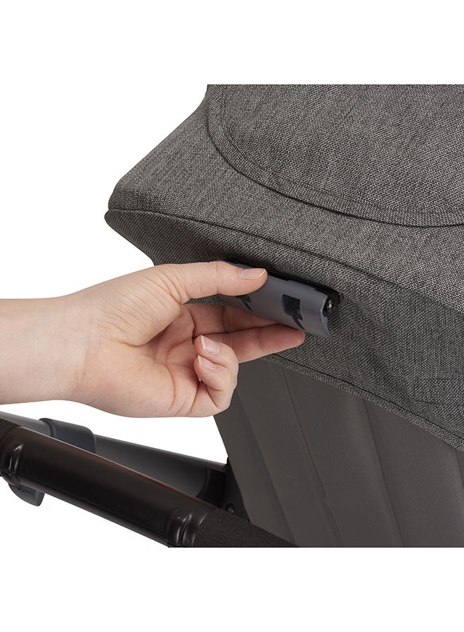 evenflo - Pivot Xpand  Modular Travel System With Safemax Infant Car Seat, Single-To-Double Convertible Baby Stroller 0M-25Kg, Percheron - Image 1
