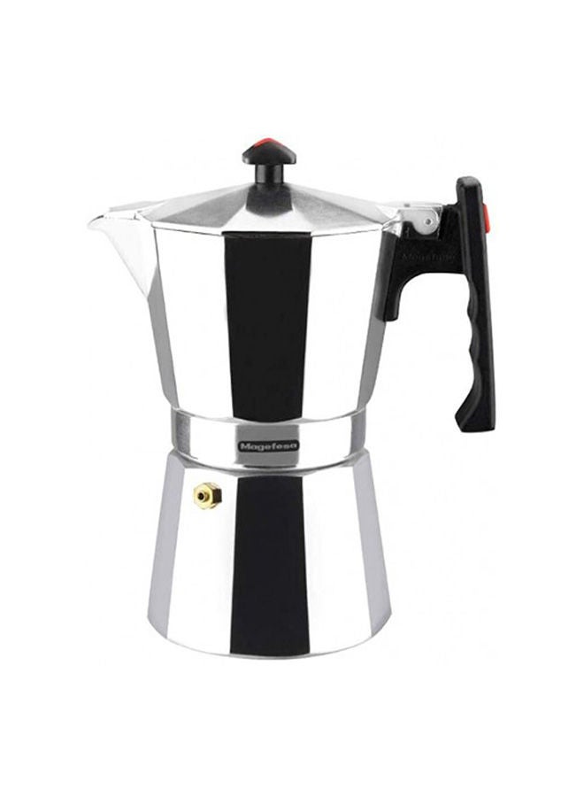 Magefesa Aluminium Coffee Maker Silver 