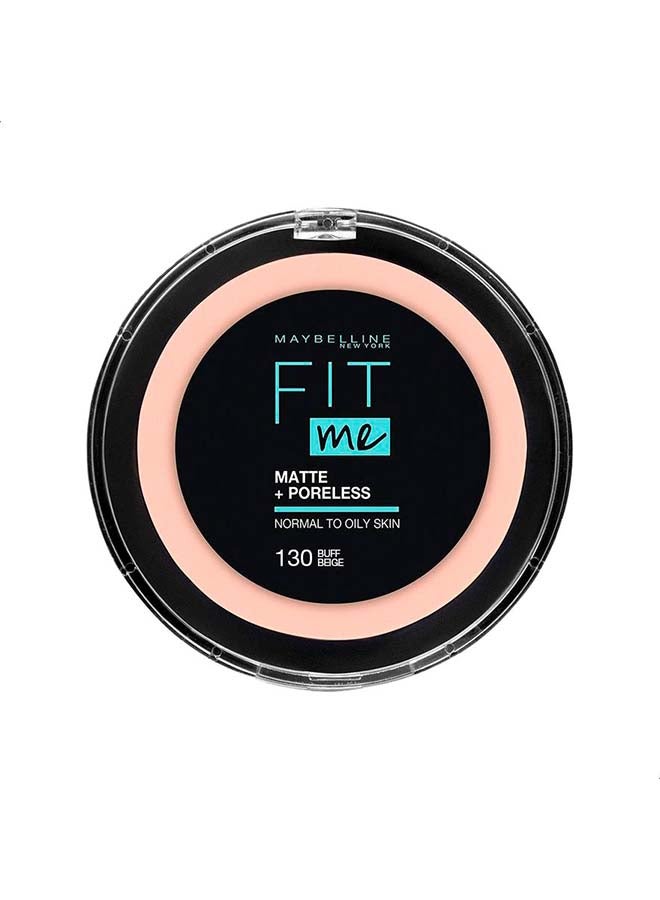 MAYBELLINE NEW YORK - Fit Me Matte & Poreless Powder - 130 Buff Beige - Image 1