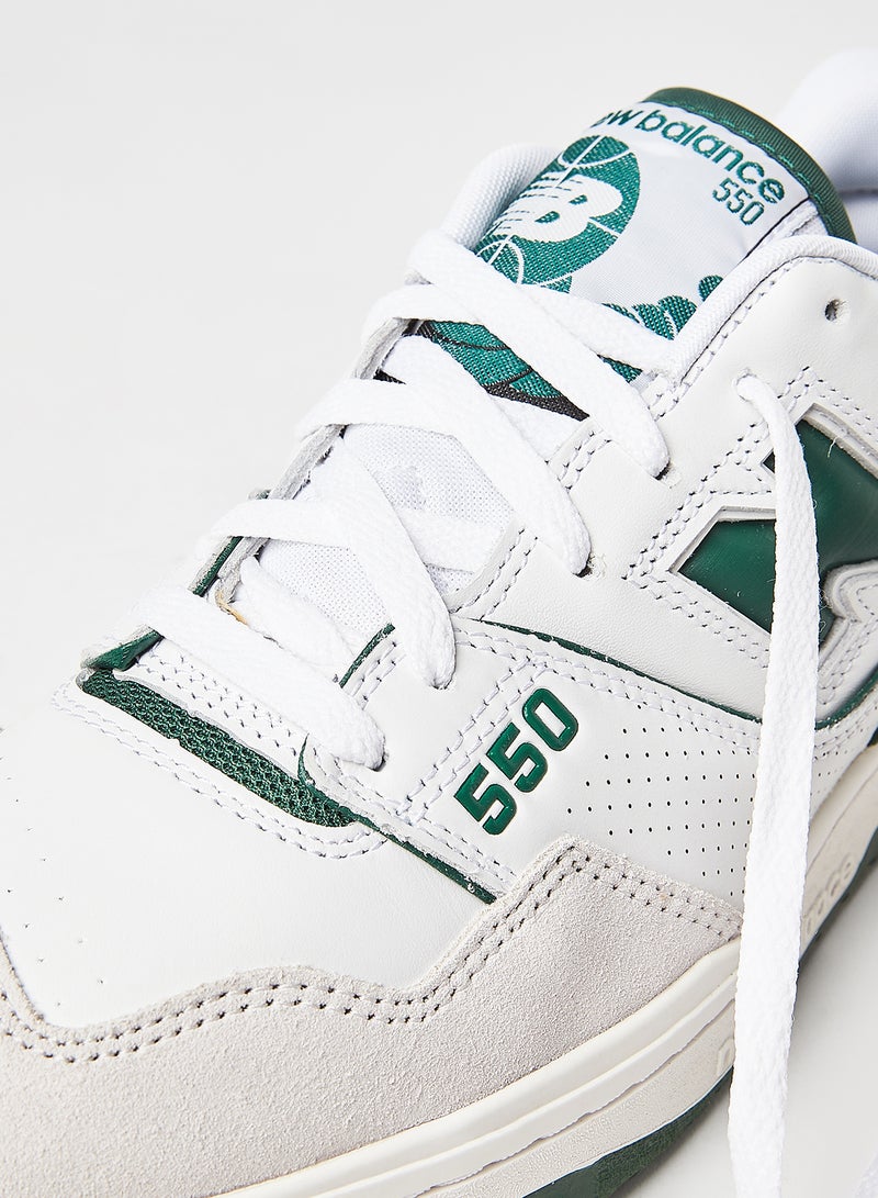 New Balance - BB550 Sneakers White/Green - Image 1