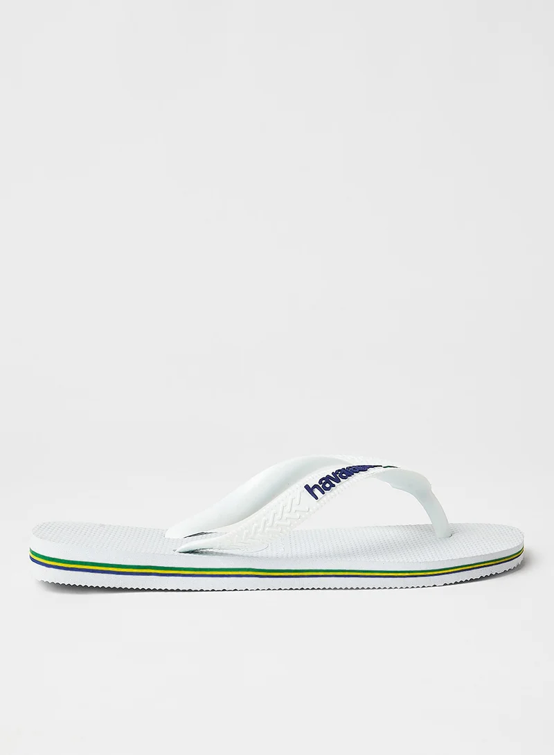 havaianas Brazil Logo Flip Flops