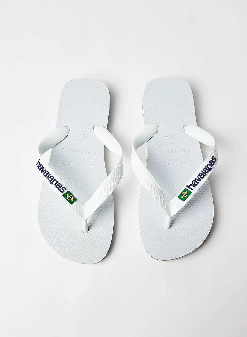 havaianas Brazil Logo Flip Flops