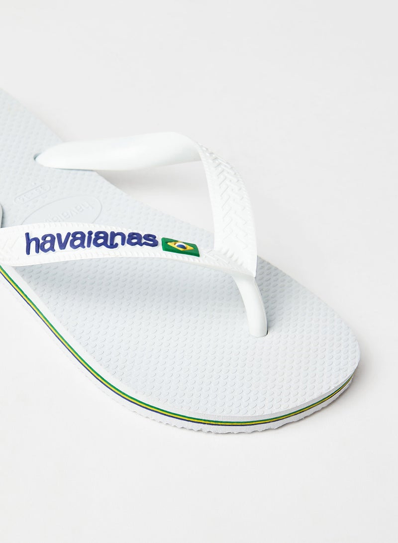 havaianas - Brazil Logo Flip Flops White - Image 1