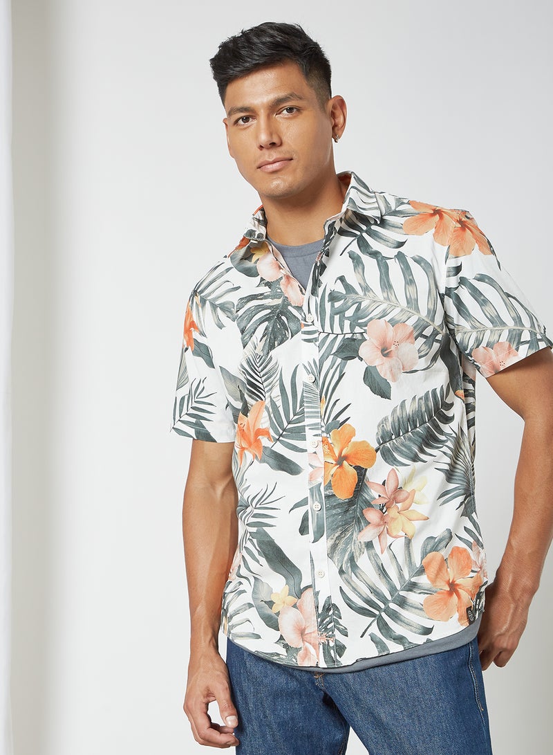 Shine Original - Floral Print Shirt Multicolour - Image 1