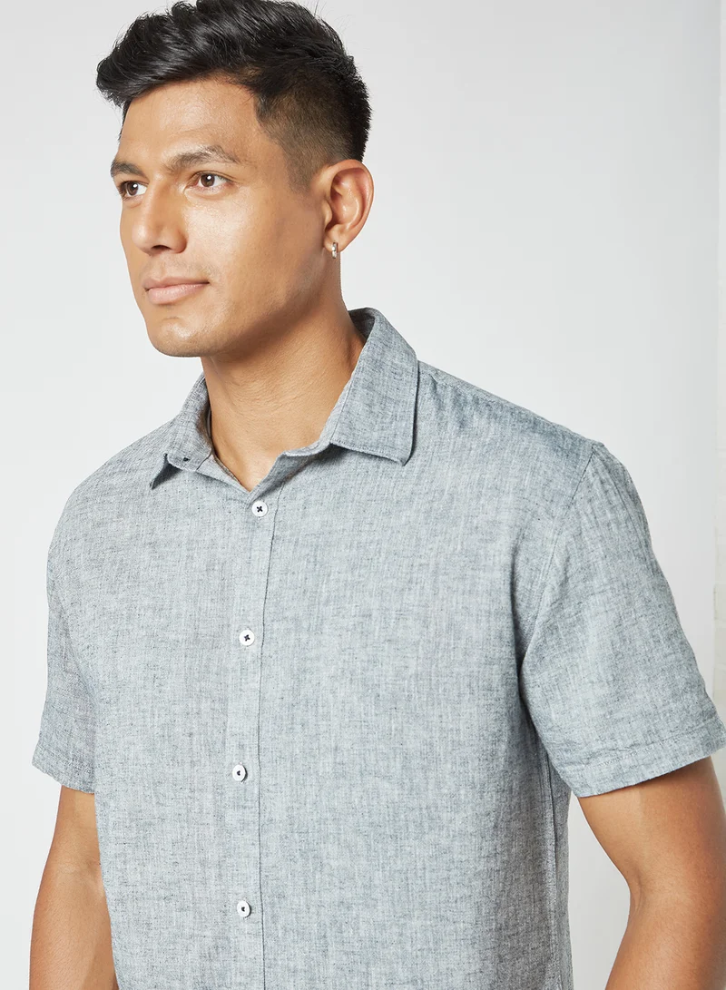 Shine Original Short Sleeve Shirt Grey