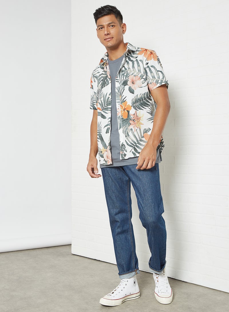Shine Original - Floral Print Shirt Multicolour - Image 1