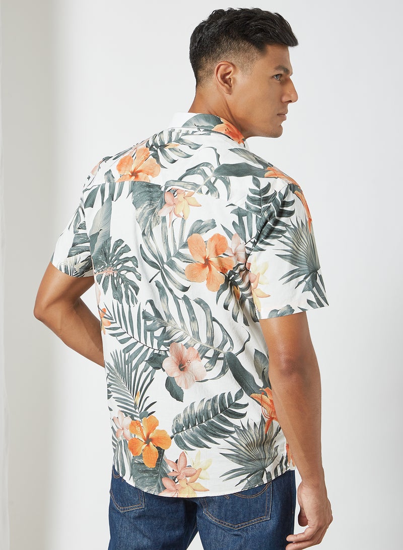 Shine Original - Floral Print Shirt Multicolour - Image 1