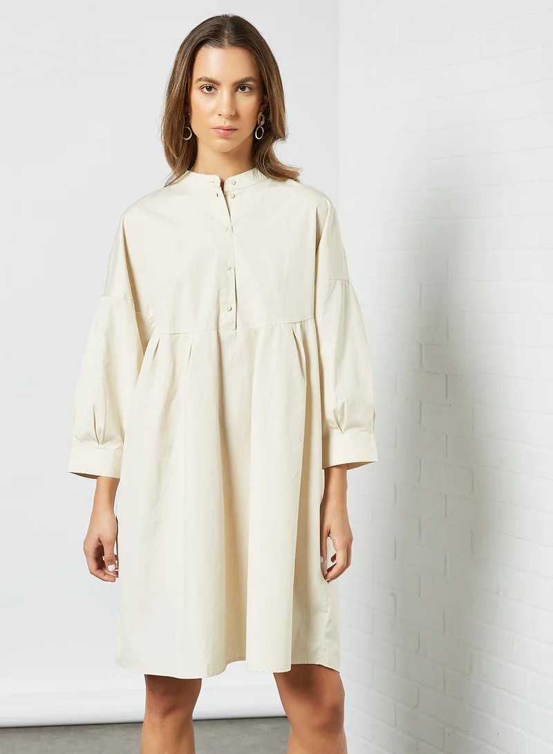 SELECTED FEMME Oversized Button Down Dress