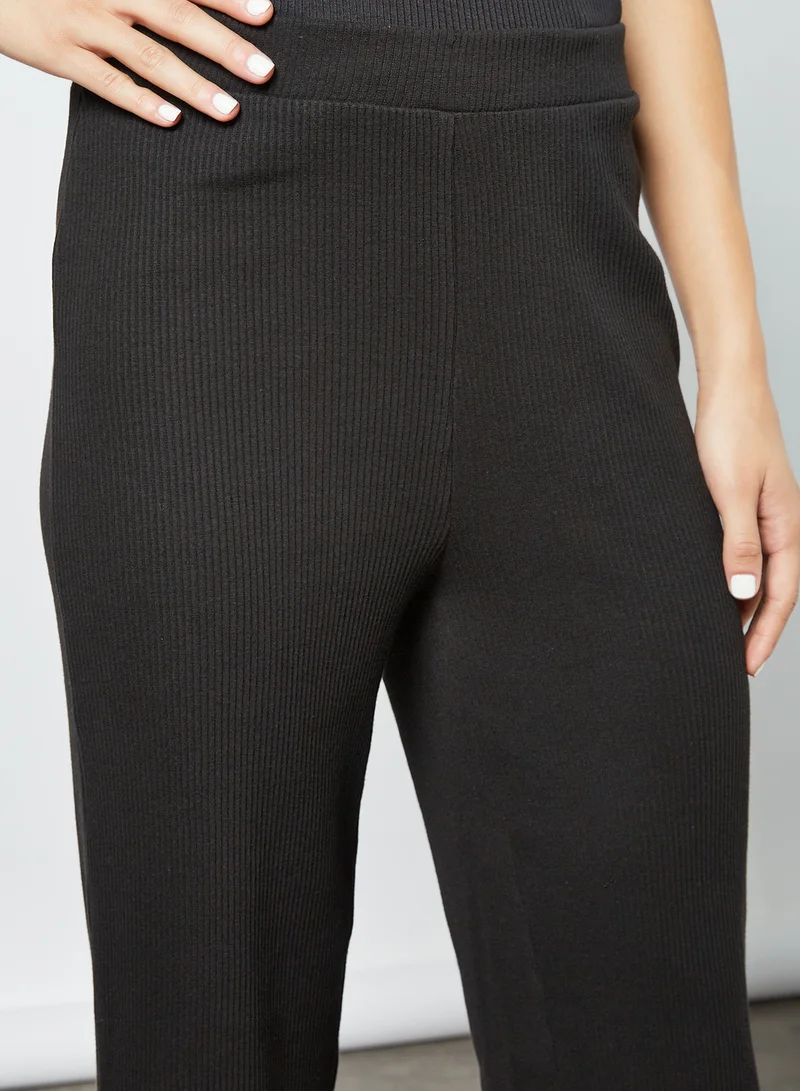 VERO MODA High Waist Culottes Black