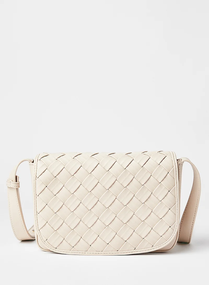 PIECES Woven Crossbody Bag